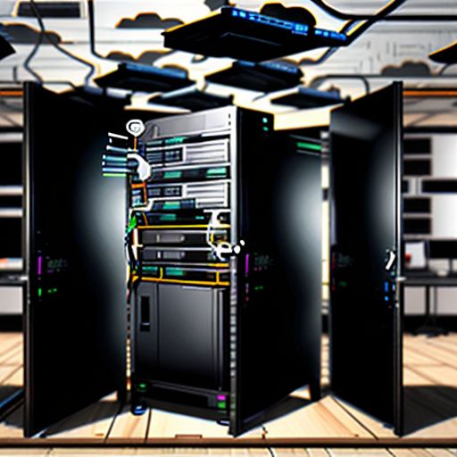 Virtual Private Server Illustration